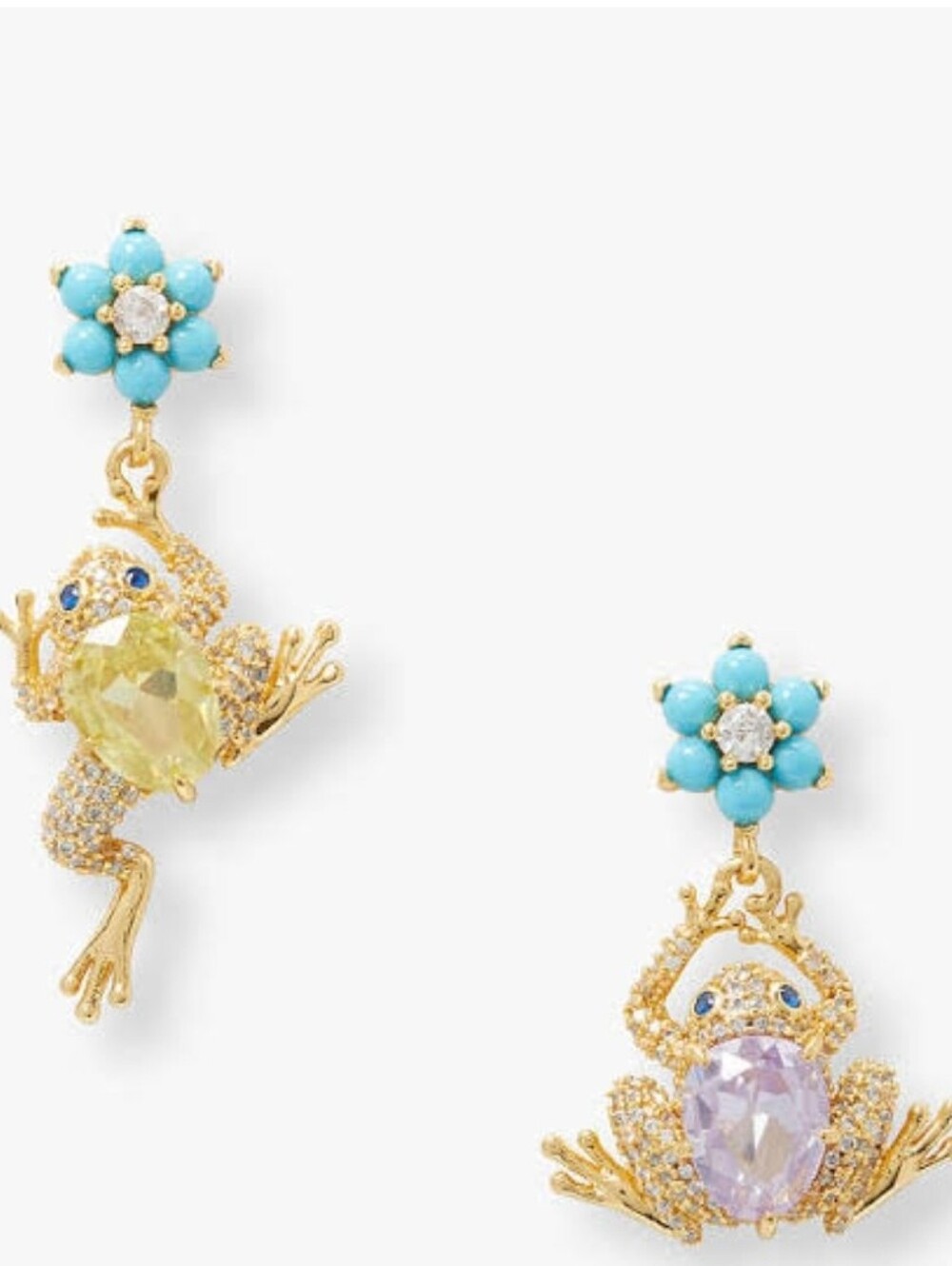 New Kate Spade Frog Earrings